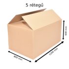 Papír doboz 1200x800x600mm, 31BC, 5réteg