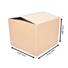 Papír doboz 210x210x160mm, 1.04 B, 3 réteg