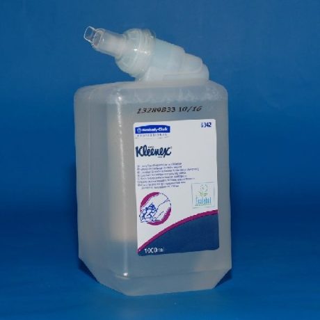 Habszappan Kleenex luxus átlátszó 1liter/flakon (kompatibilis Aquarius adagolóval)