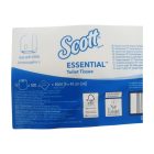 Toalettpapír mini jumbo, kétrétegű, fehér, 500 lap/tek.12 tek/# (kompatibilis Aquarius adagolóval)