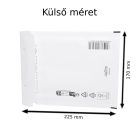 Légpárnás tasak boríték 150x215mm (belméret), C13 fehér