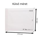 Légpárnás tasak boríték 270x360mm (belméret), H18 fehér