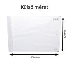 Légpárnás tasak boríték 300x445mm (belméret), I19 fehér