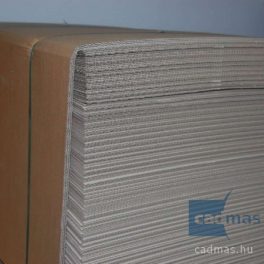 Hullámkarton lap